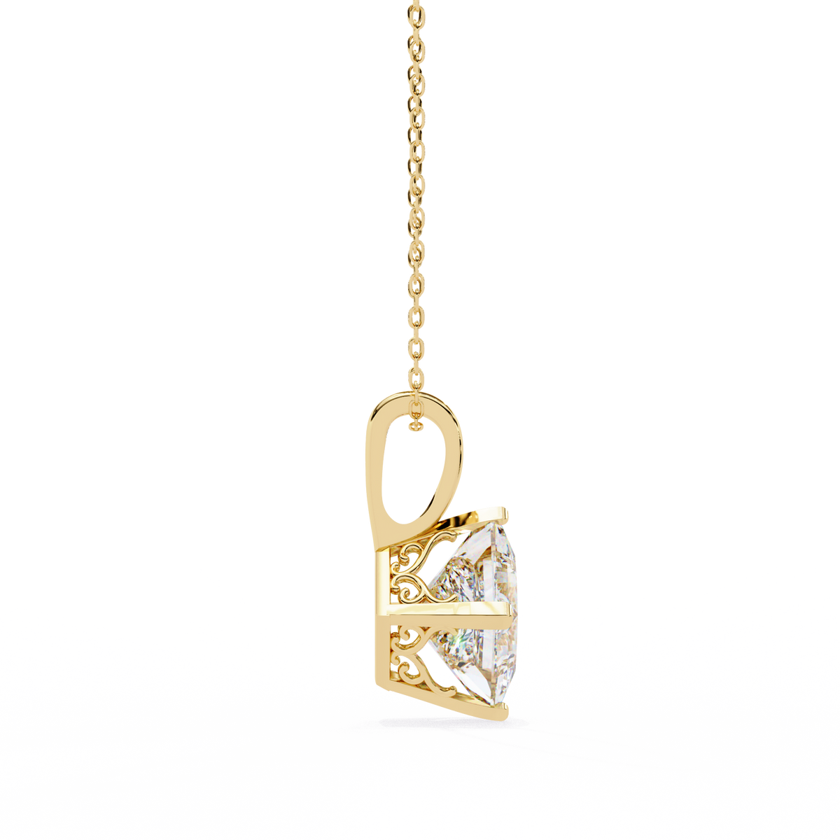 Gloria Solitaire Pendant