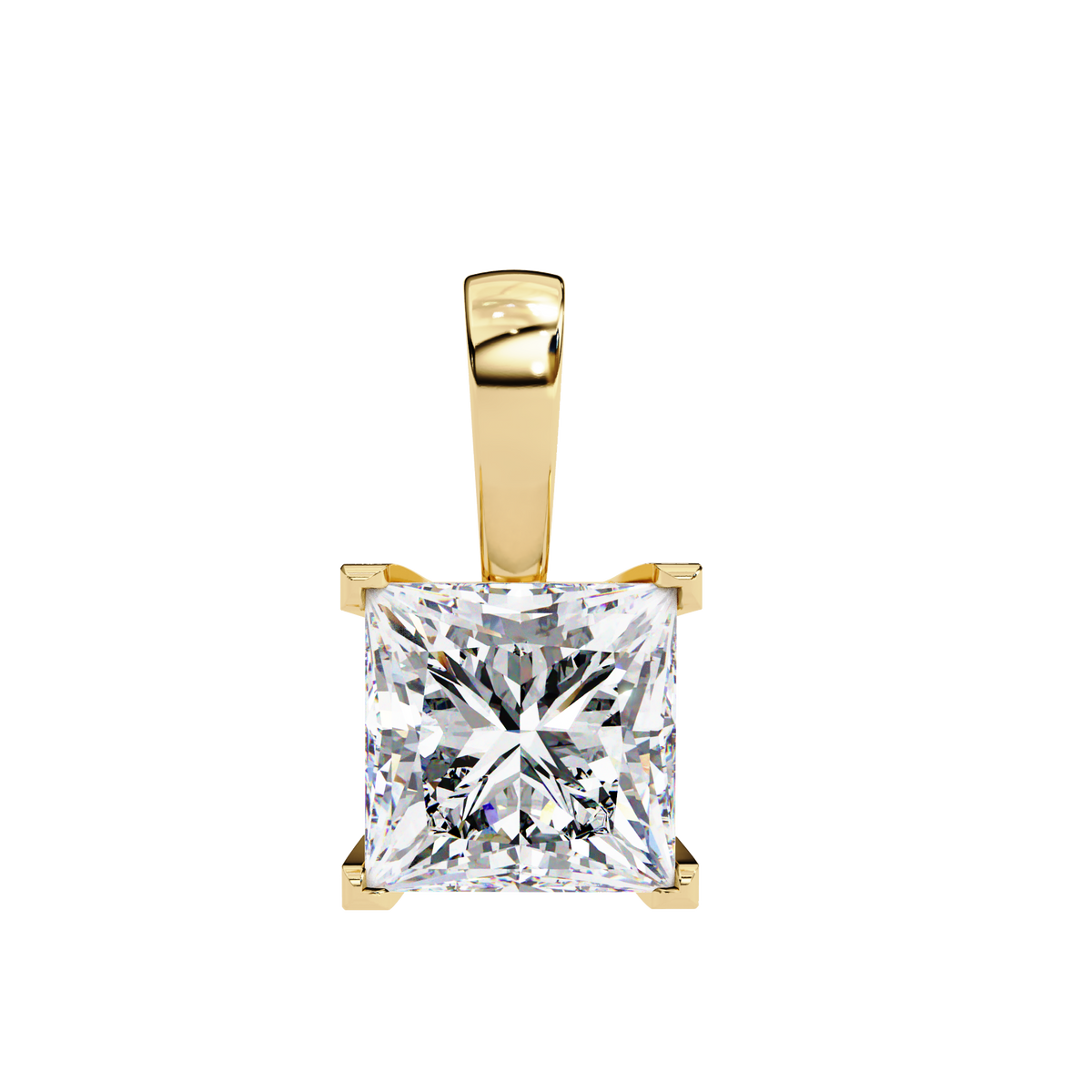 Elena Solitaire Pendant