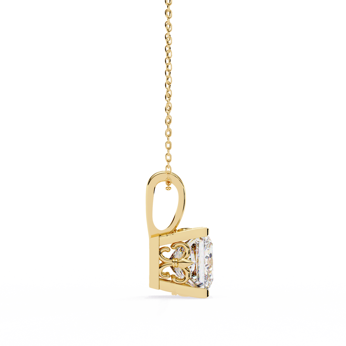 Elena Solitaire Pendant