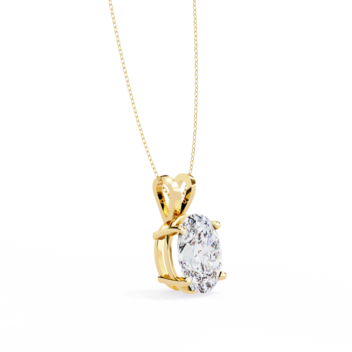 Omega Solitaire Pendant