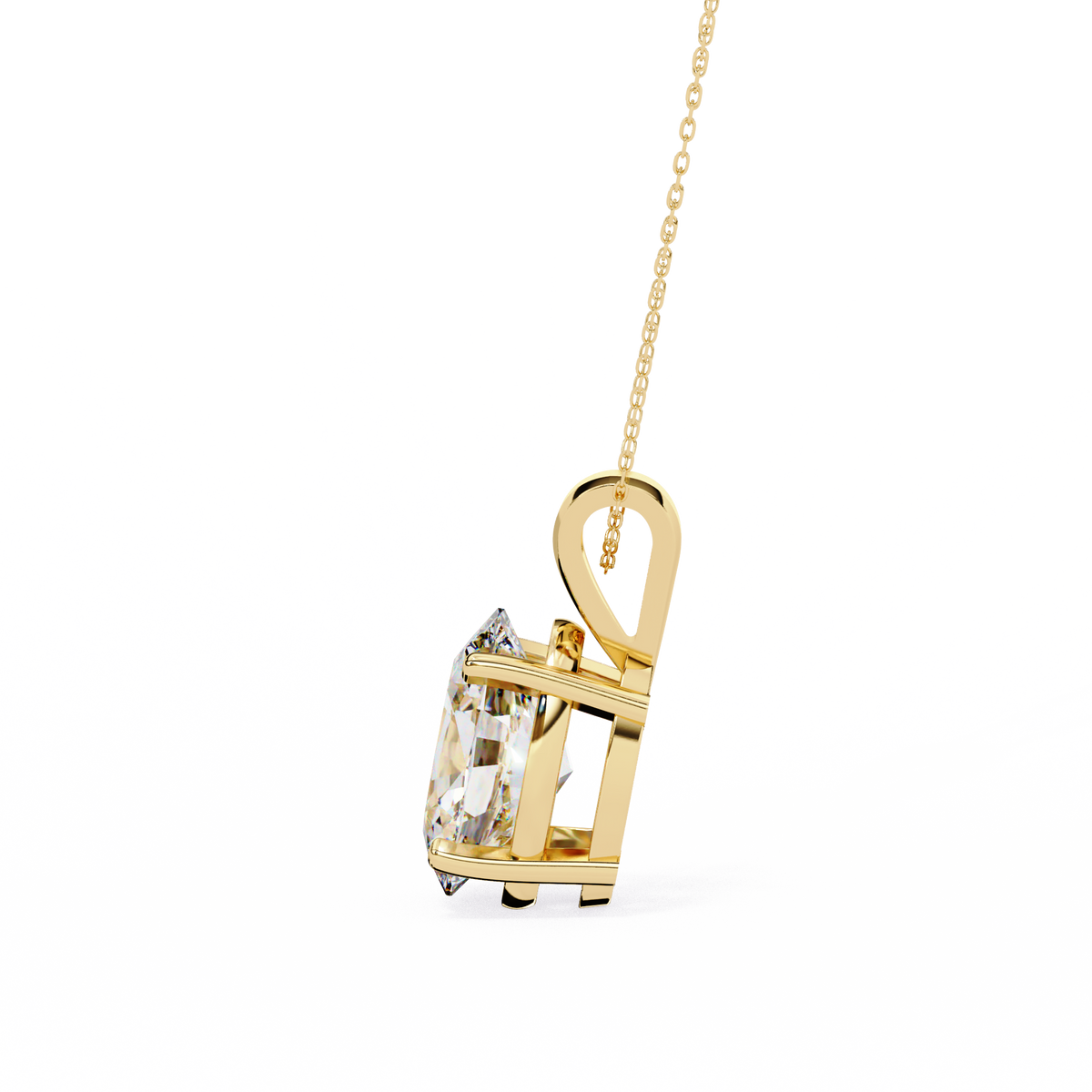 Omega Solitaire Pendant