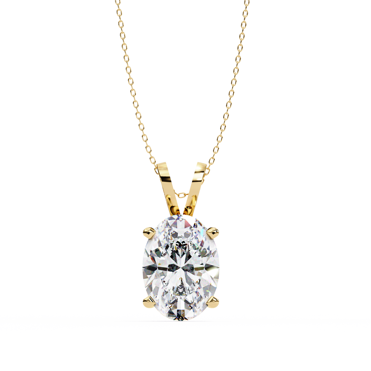 Omega Solitaire Pendant