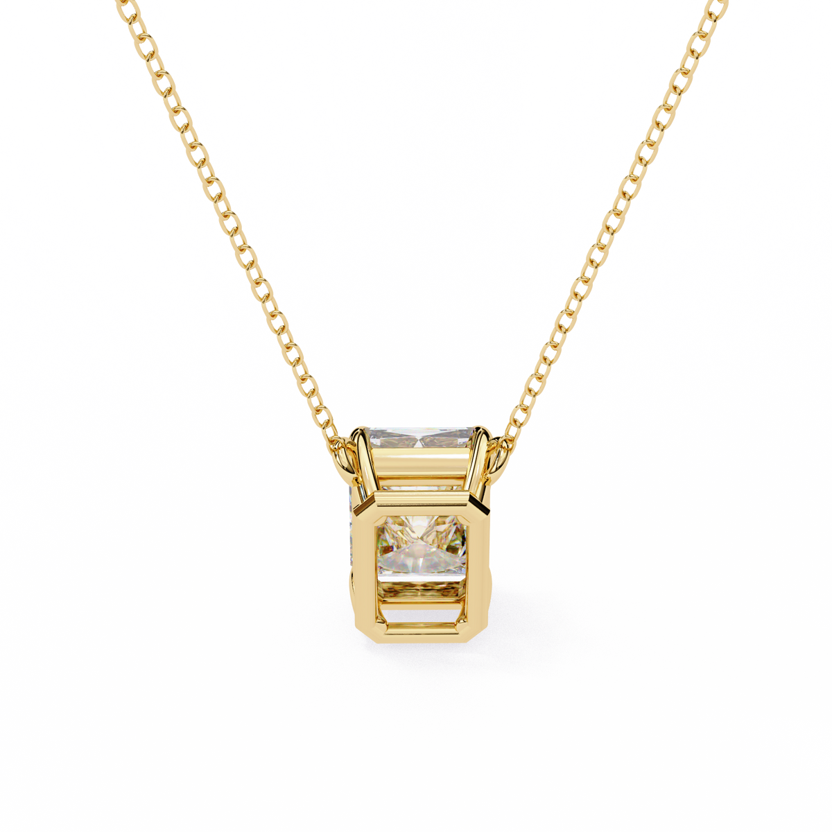 Alpha Solitaire Pendant