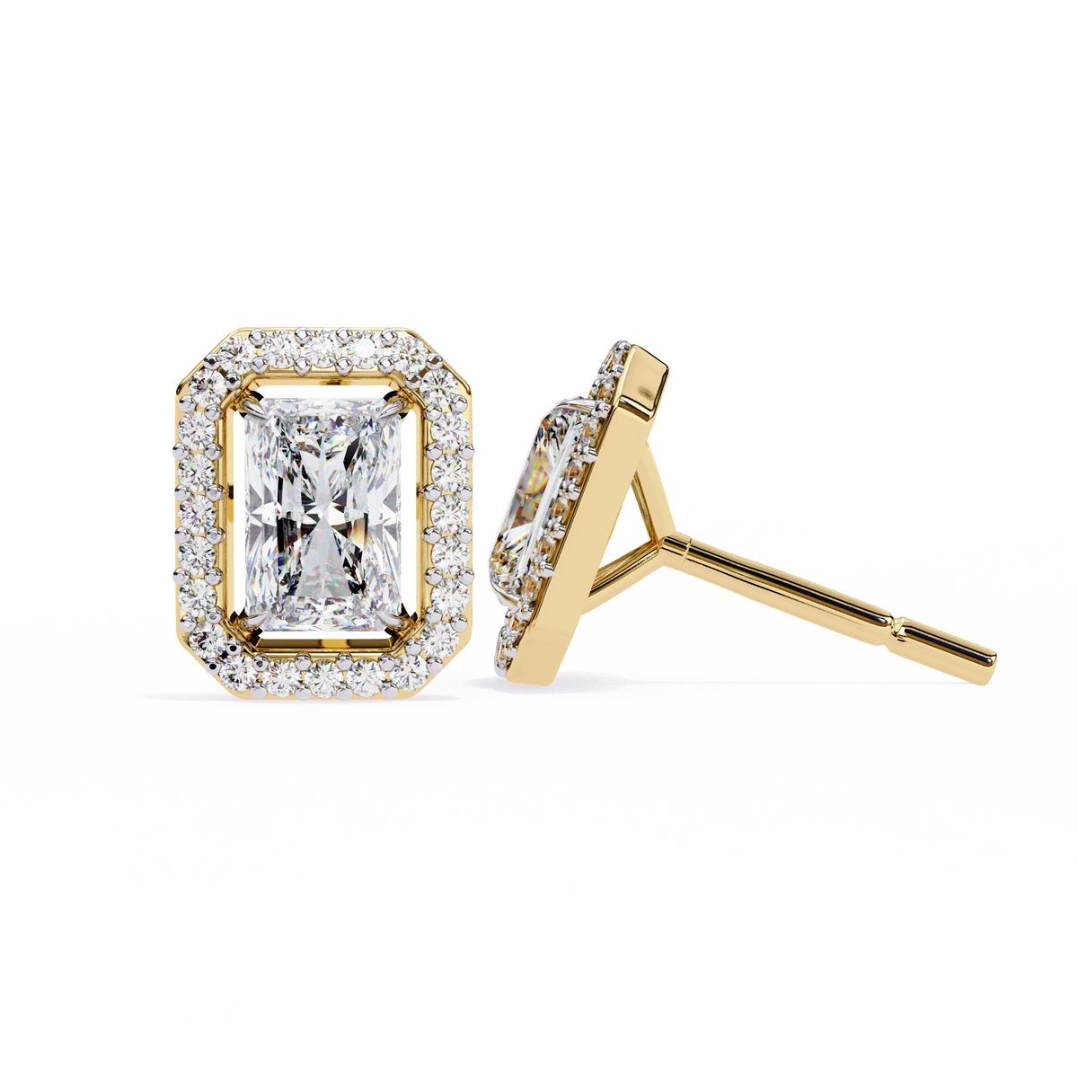 Samantha  Solitaire Earring