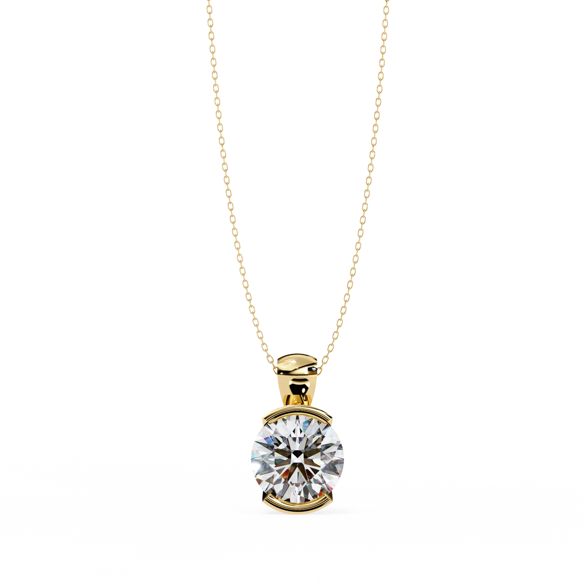 Violeta Solitaire Pendant
