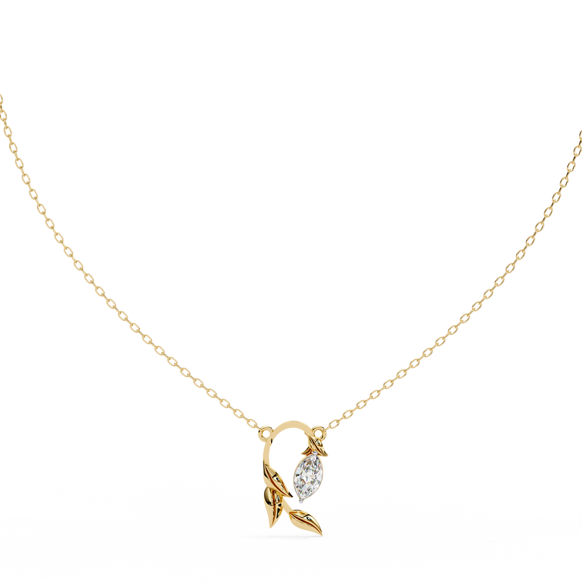 Trinity Solitaire Pendant