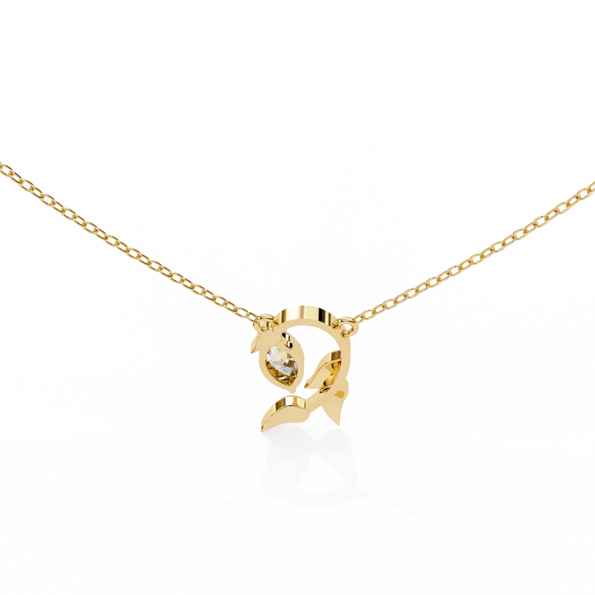 Trinity Solitaire Pendant