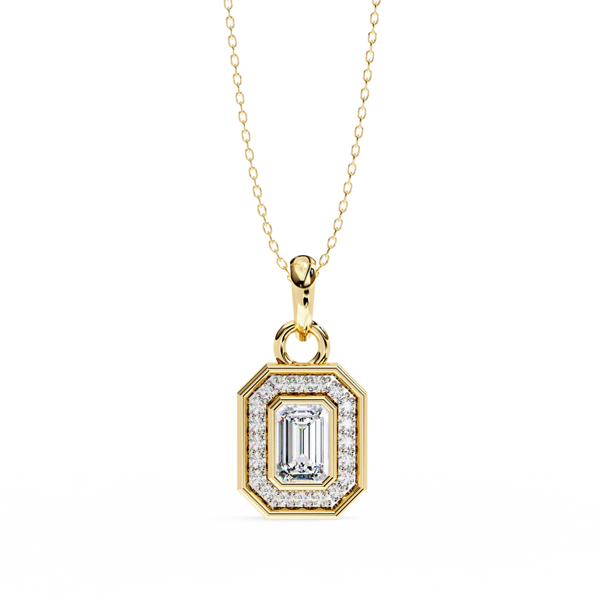Ace Solitaire Pendant