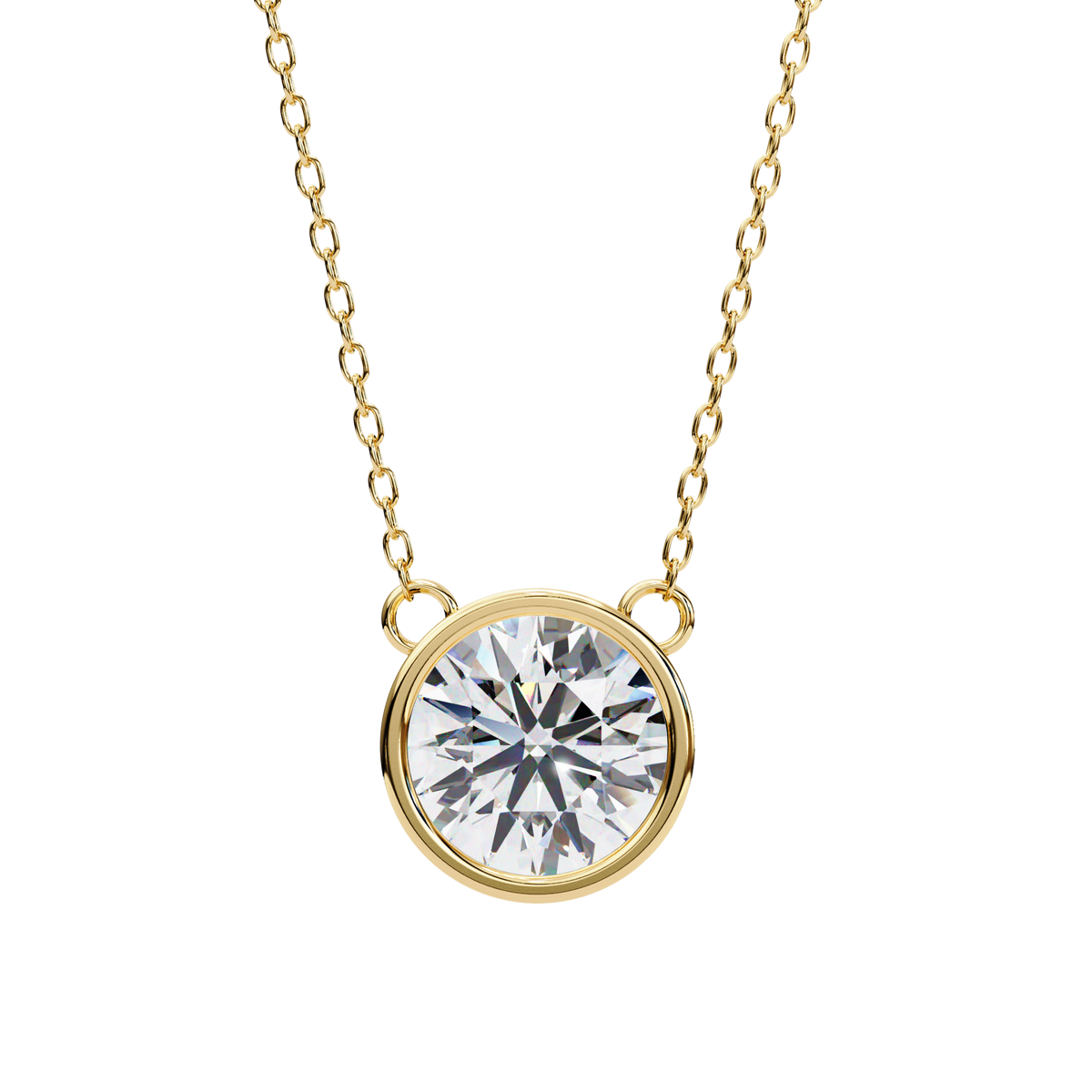 Edna Solitaire Pendant