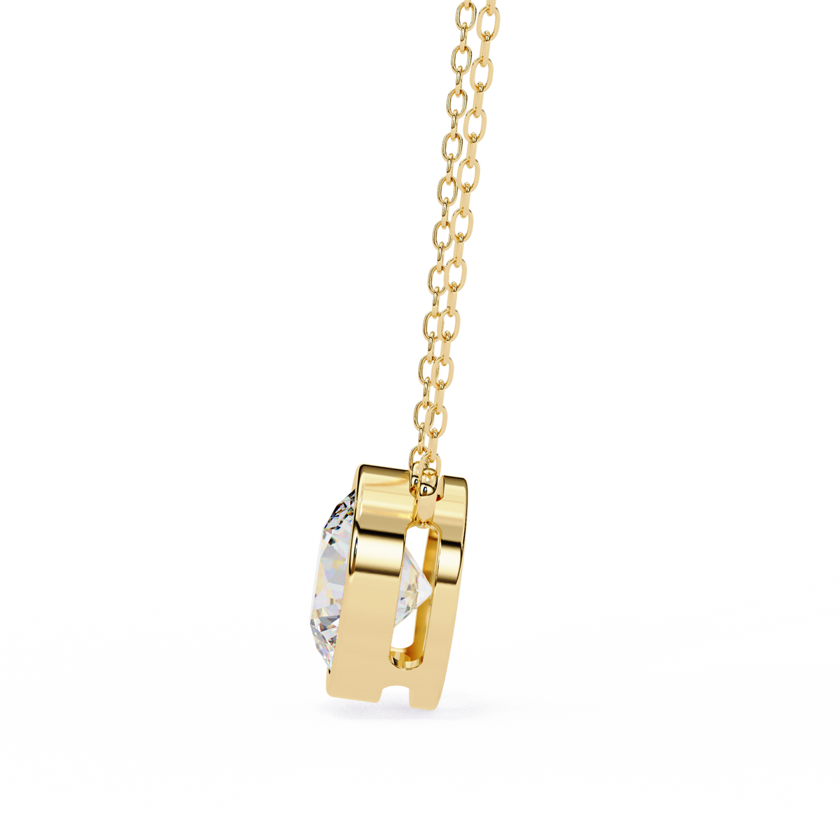 Edna Solitaire Pendant