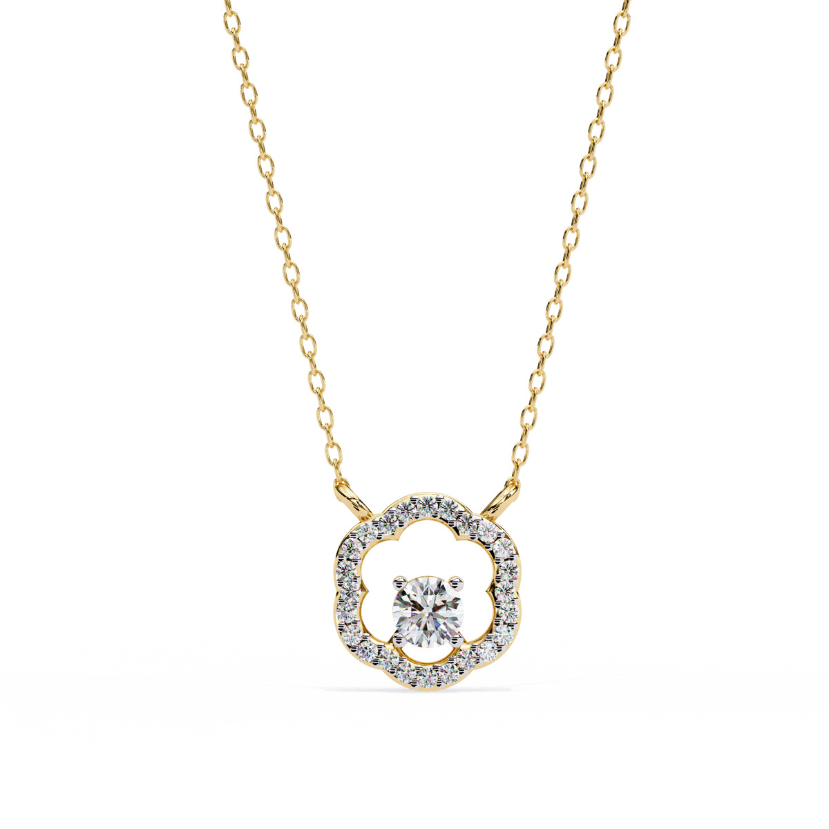 Elliot Solitaire Pendant