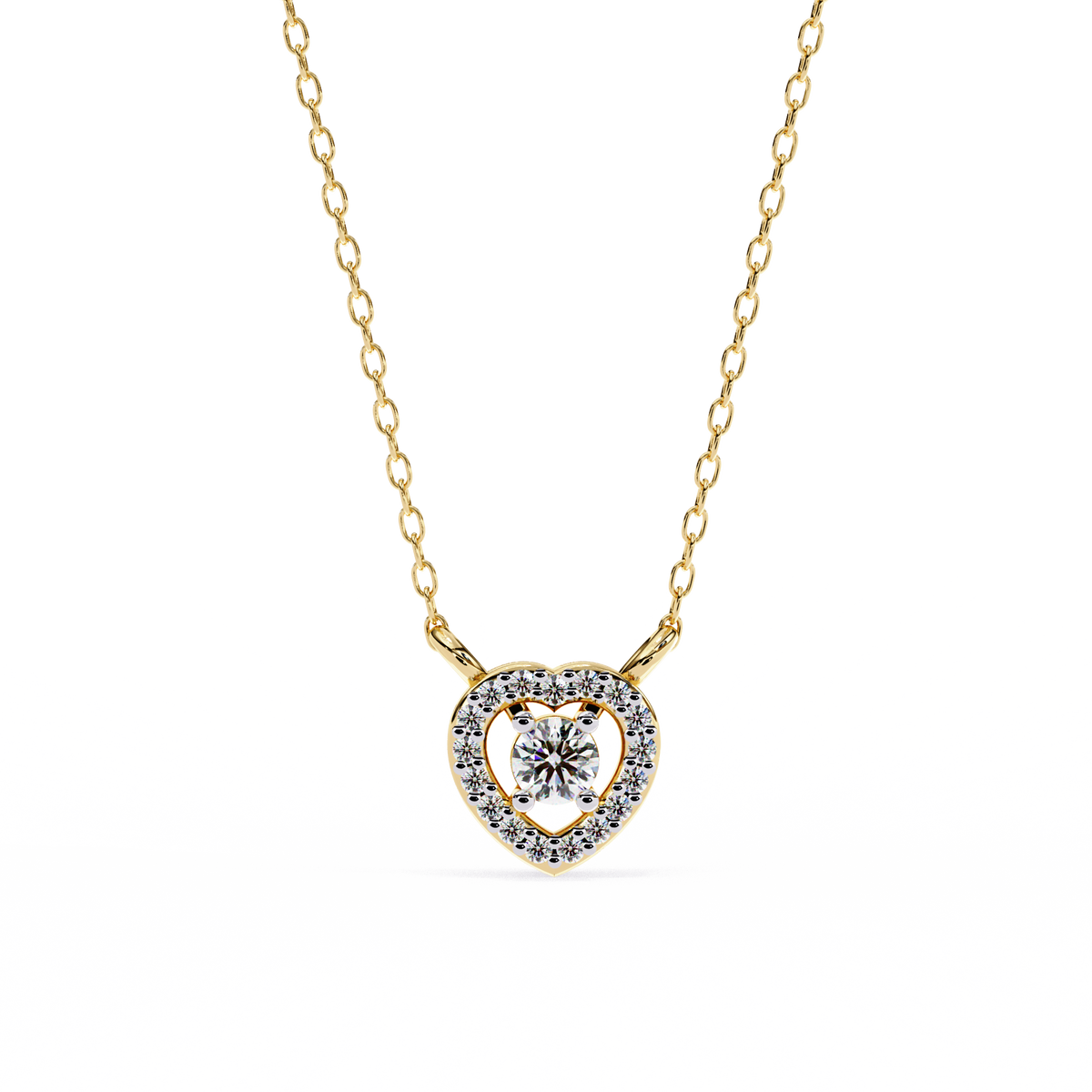 Ellison Solitaire Pendant