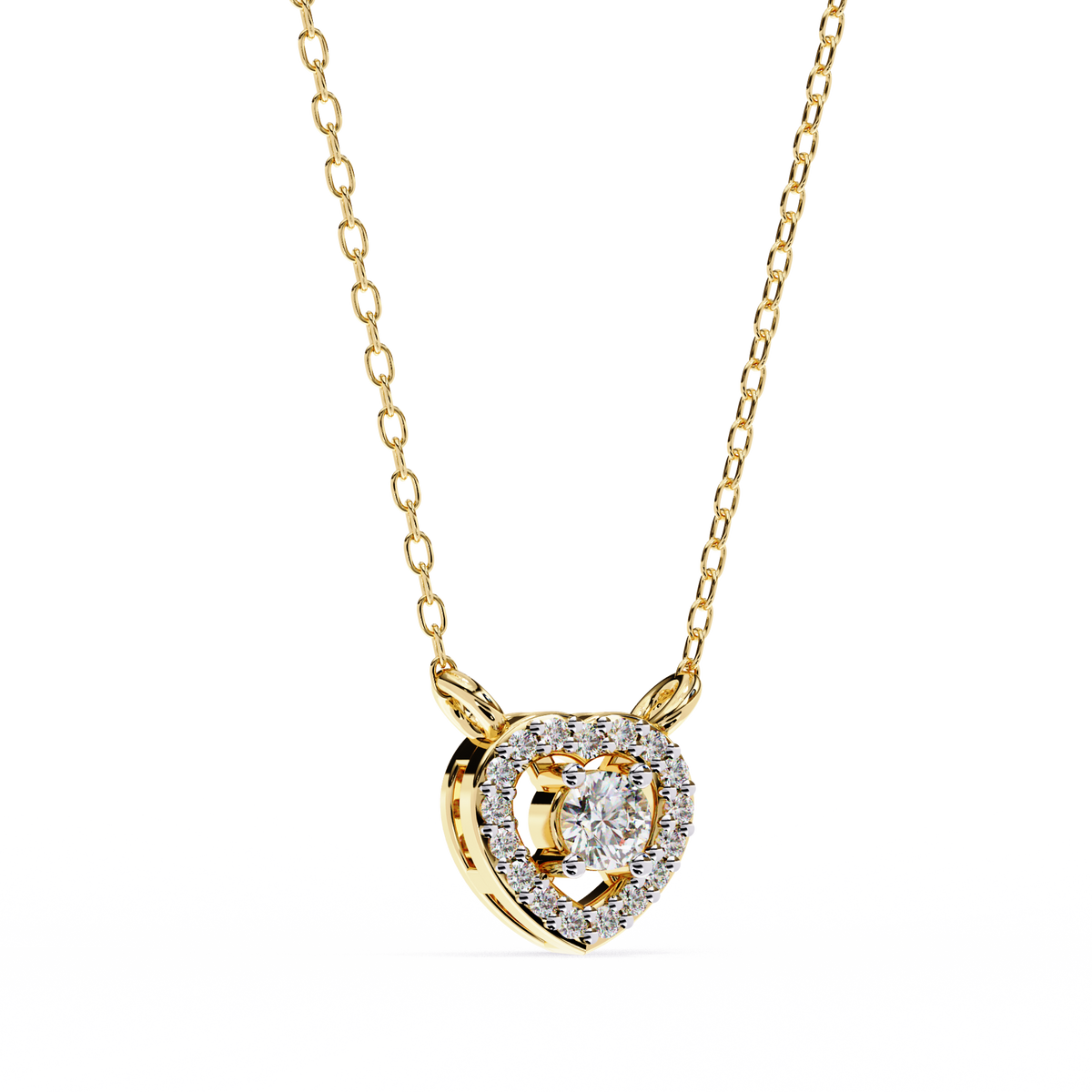 Ellison Solitaire Pendant