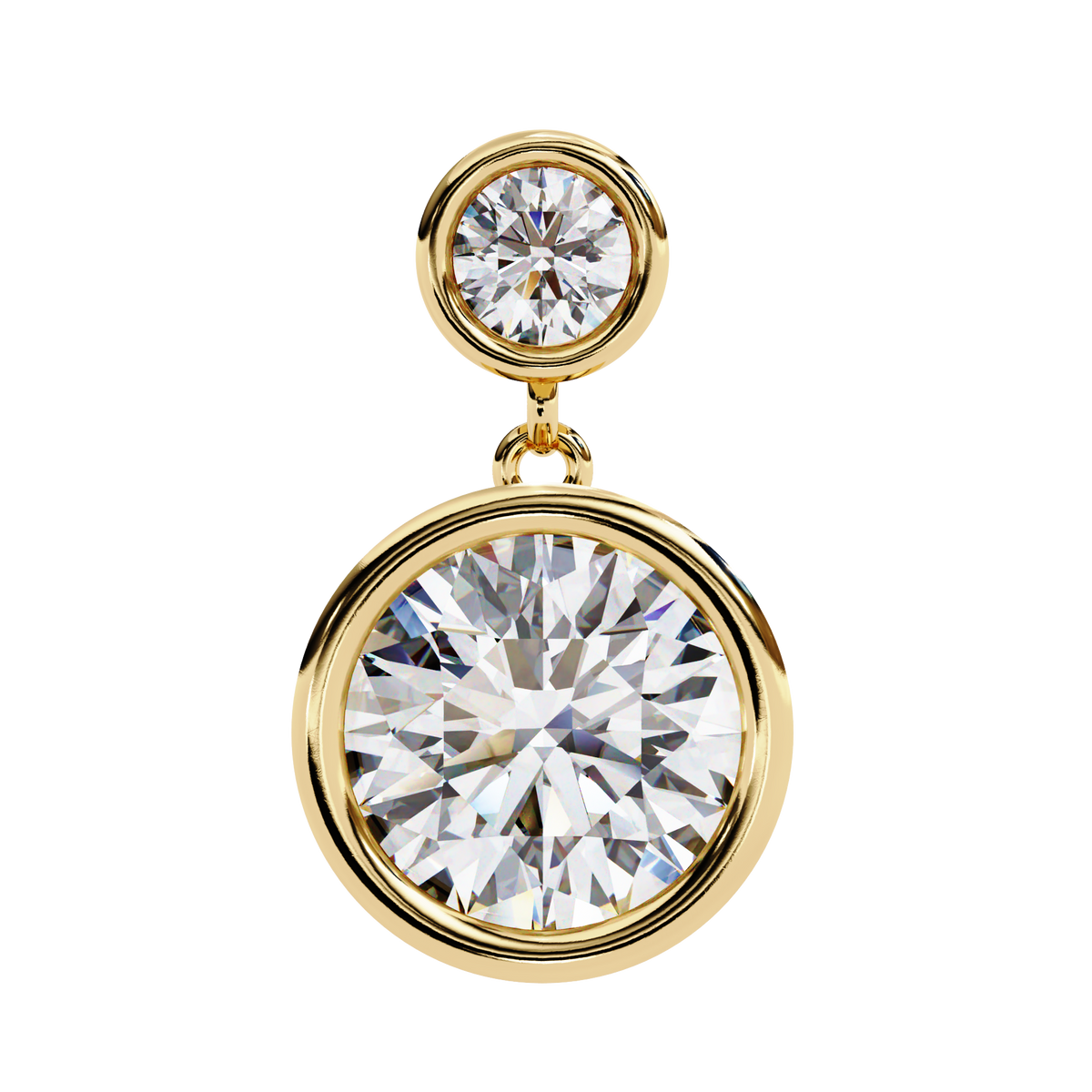 Bernice Solitaire Earring
