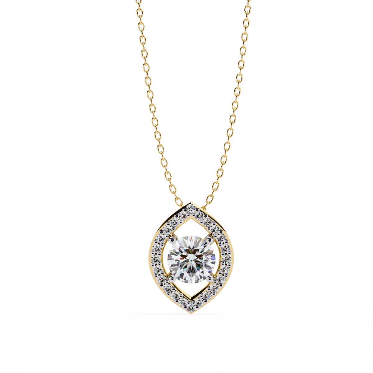 Shay Solitaire Pendant