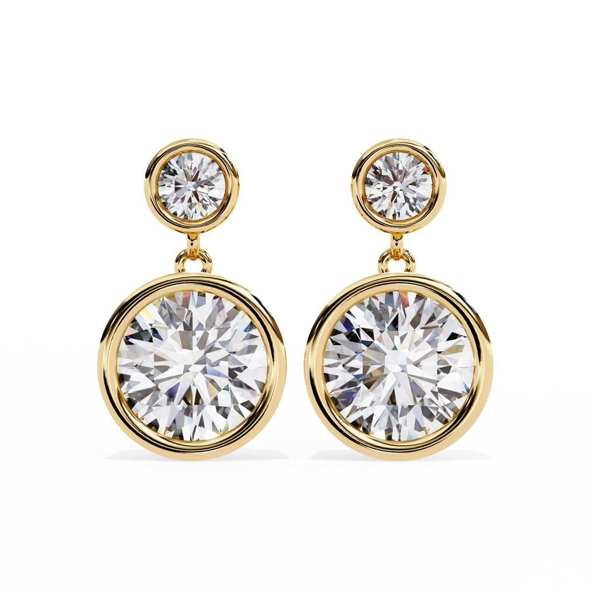 Bernice Solitaire Earring