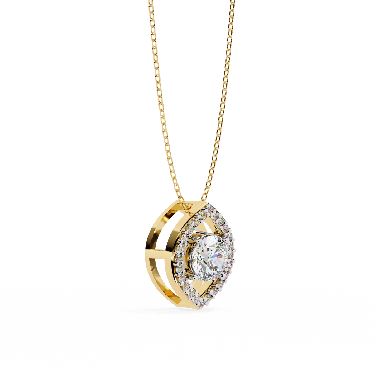 Shay Solitaire Pendant