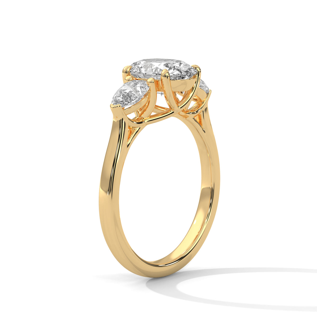 Corinne Three Stone Ring