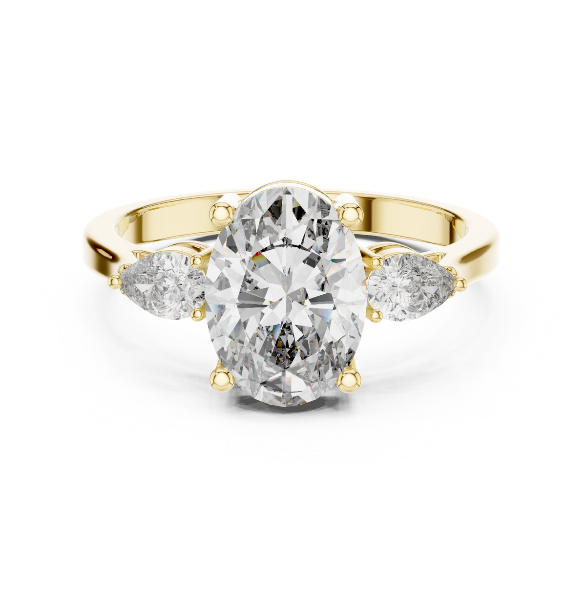 Sarah Three Stone Ring