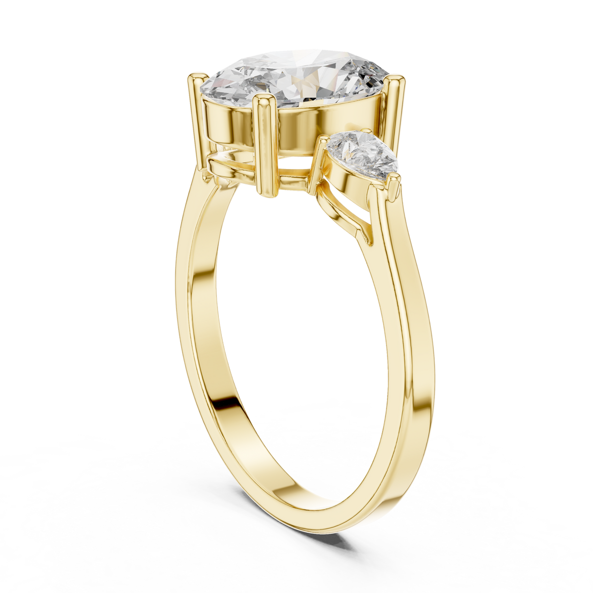 Sarah Three Stone Ring