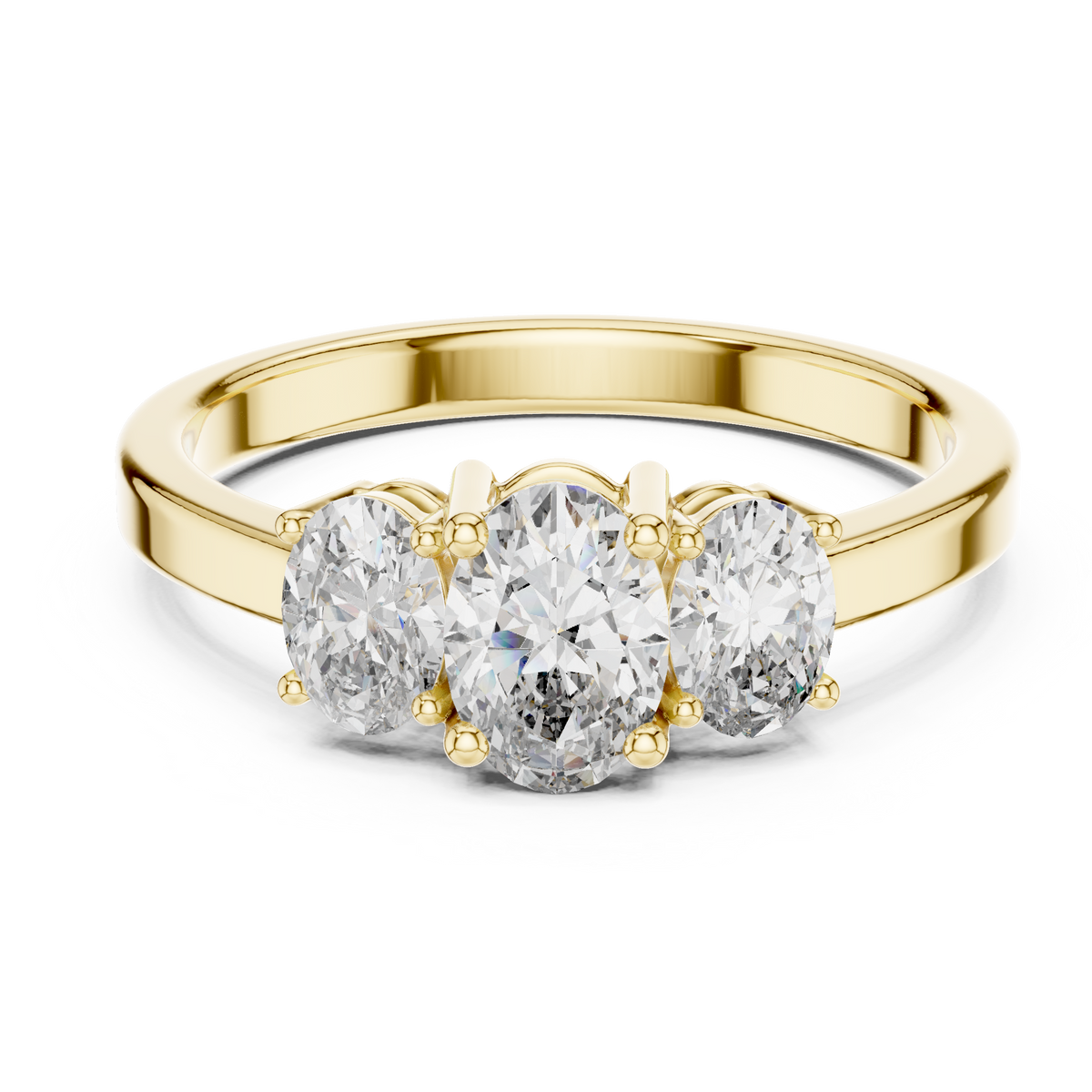Seraphina Three Stone Ring