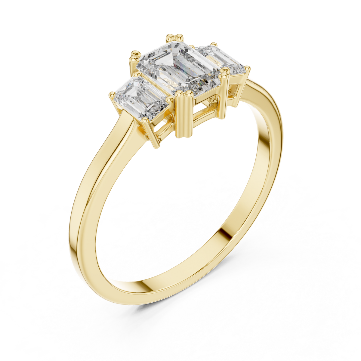 Serena Three Stone Ring