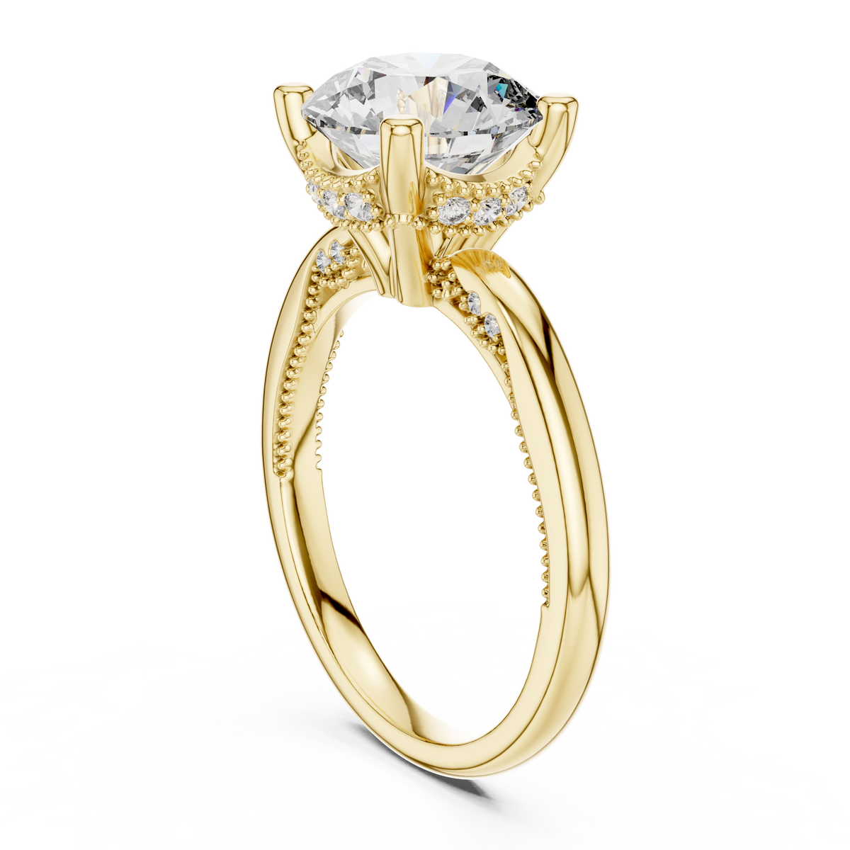 Amelia Solitaire Ring