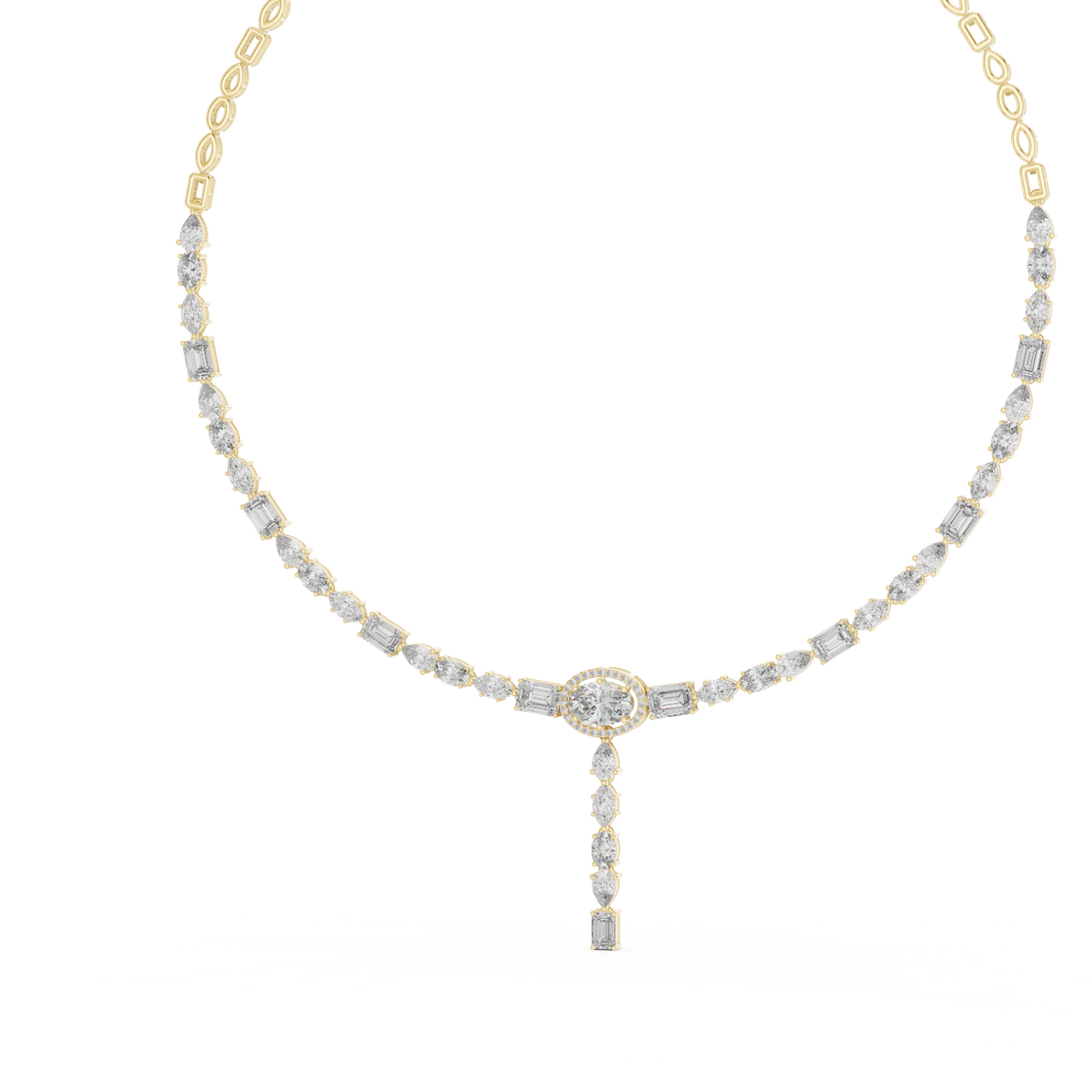Sky Diamond Necklace