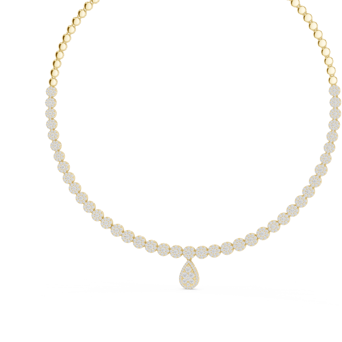 Jewel Diamond Necklace