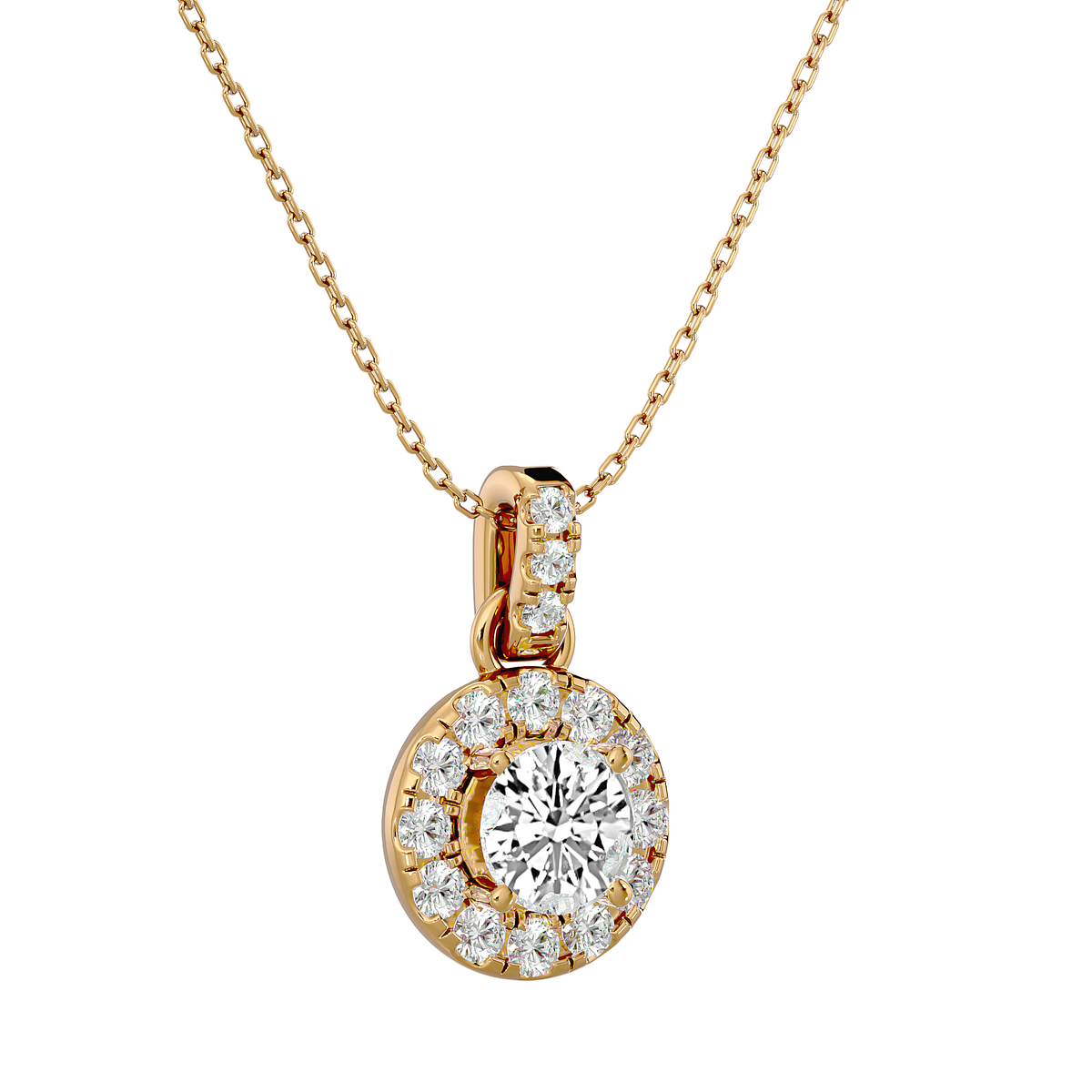 Sunny Solitaire Pendant