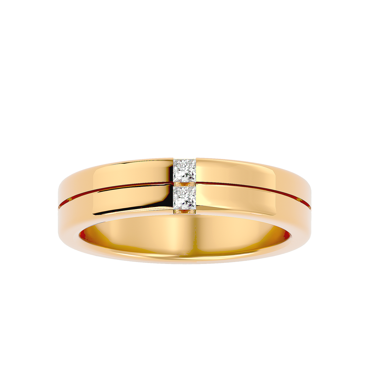 Gregory Diamond Mens Ring