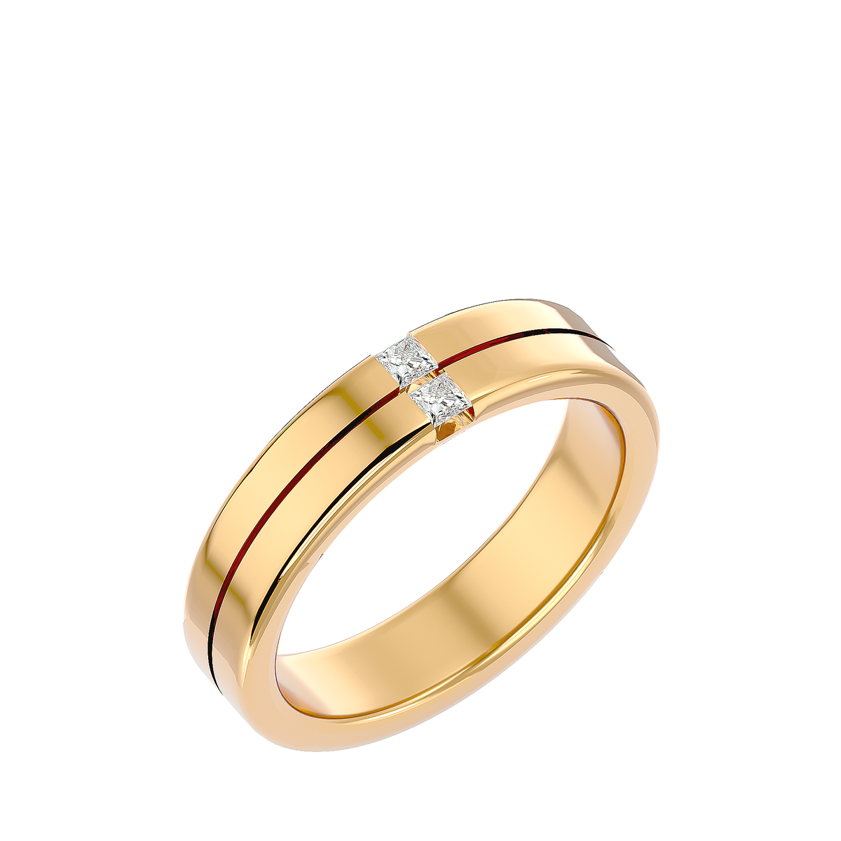 Gregory Diamond Mens Ring