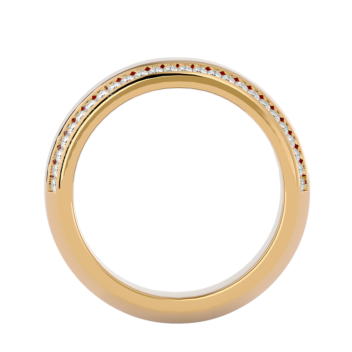 George Diamond Mens Ring