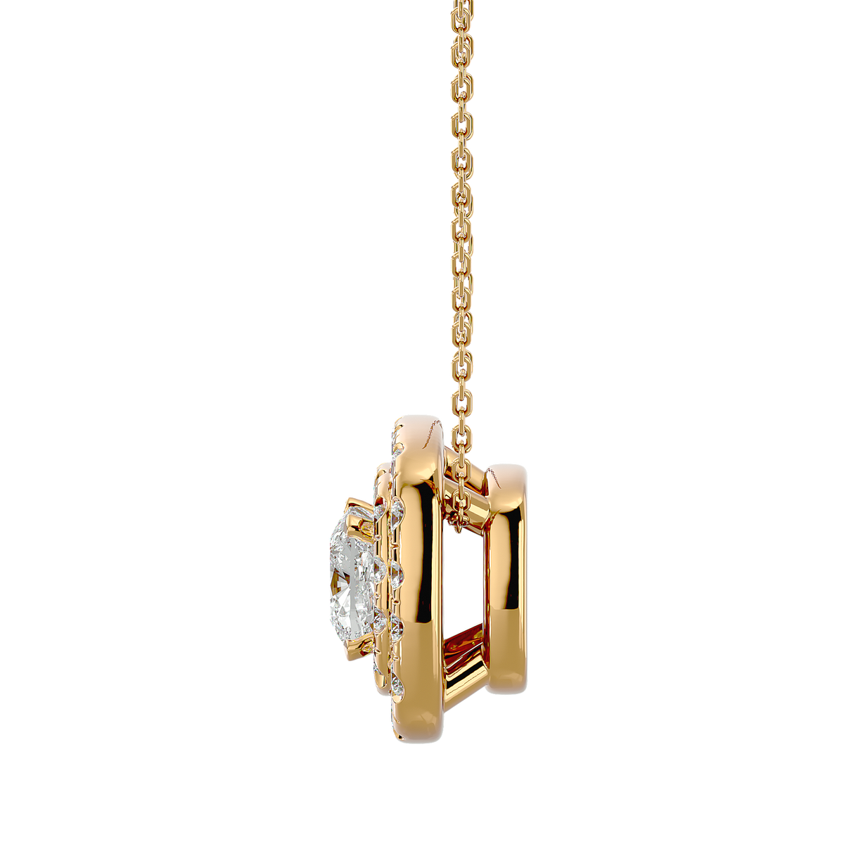 Zola Solitaire Pendant