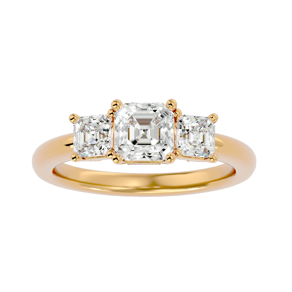 Fiorella Three Stone Ring