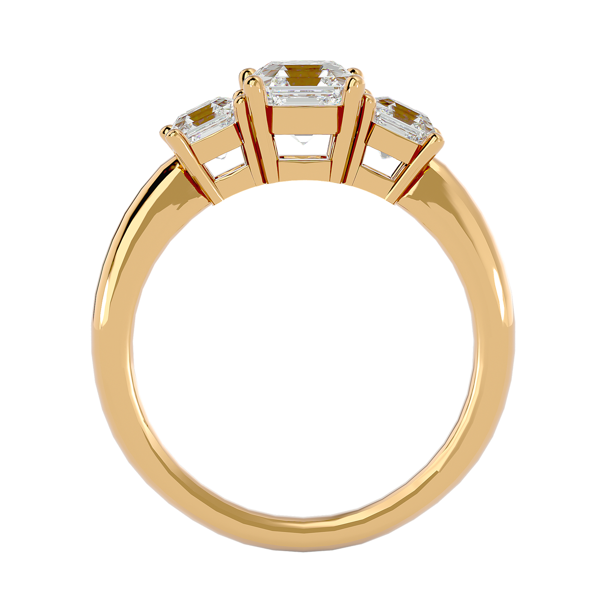 Fiorella Three Stone Ring