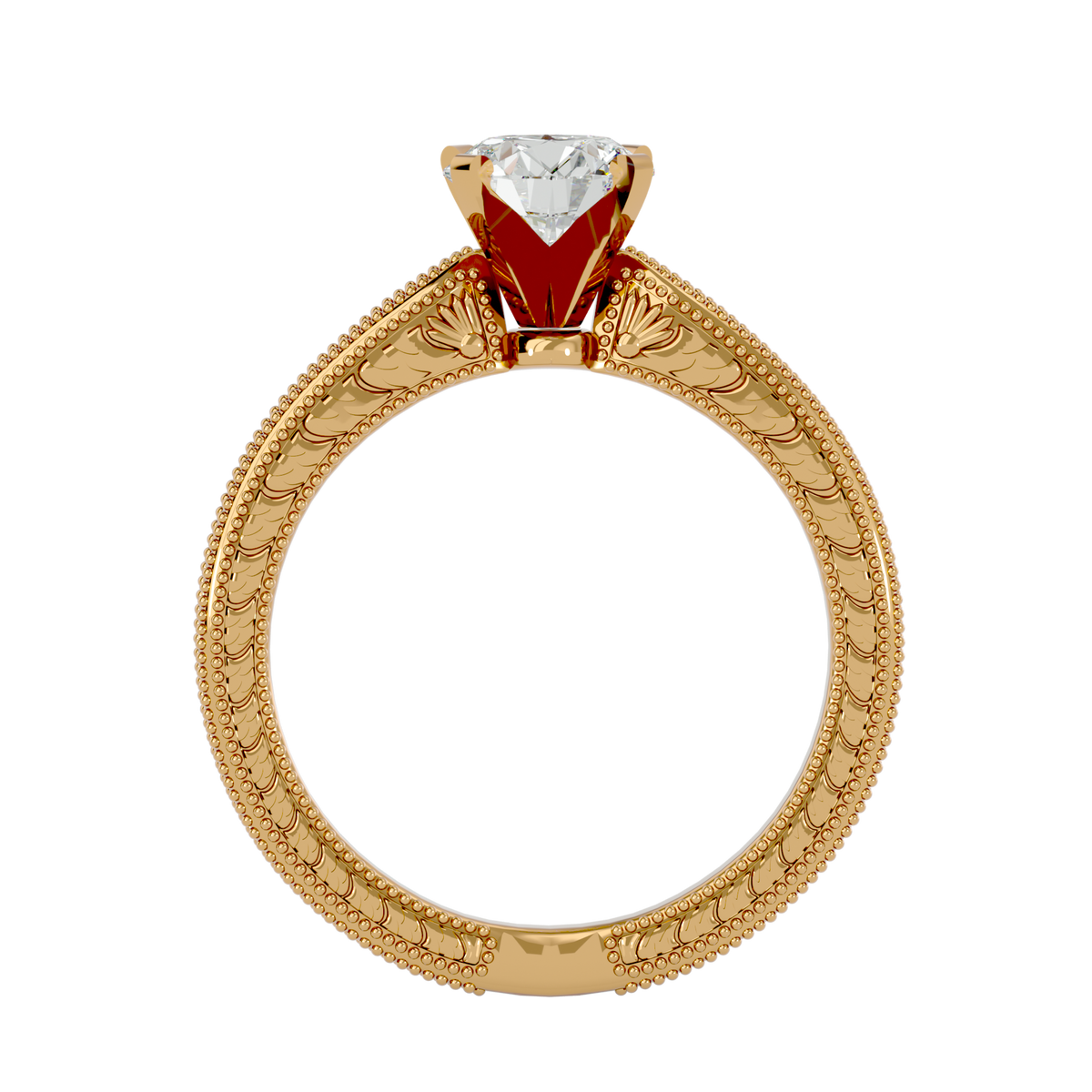 Taliyah Solitaire Ring