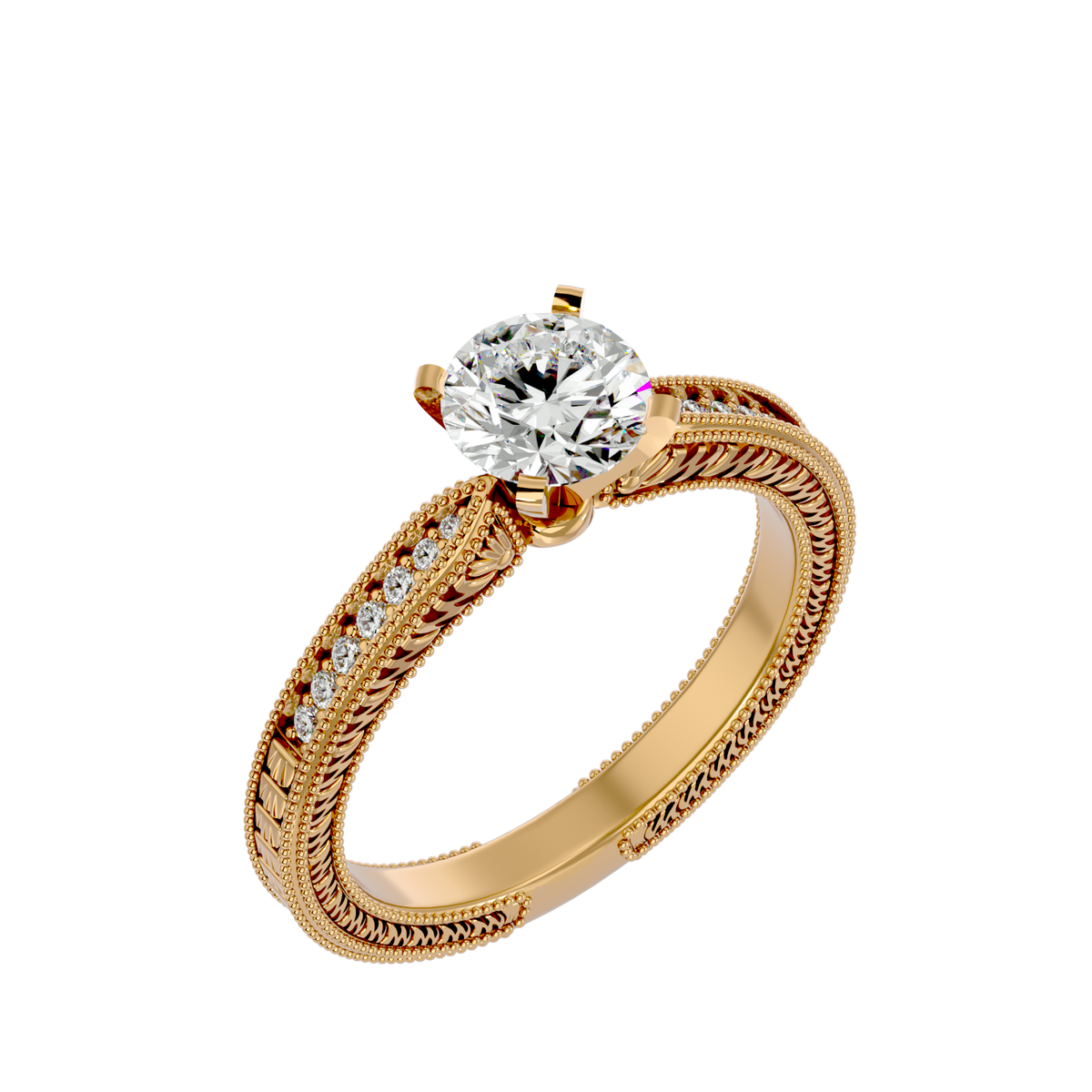 Taliyah Solitaire Ring