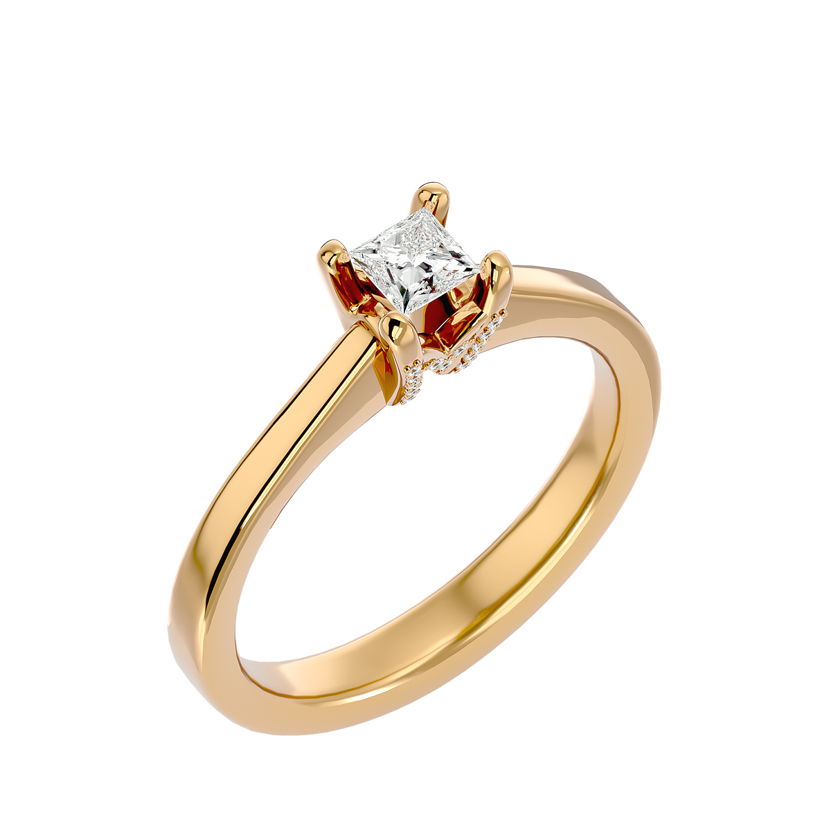 Azaria Solitaire Ring