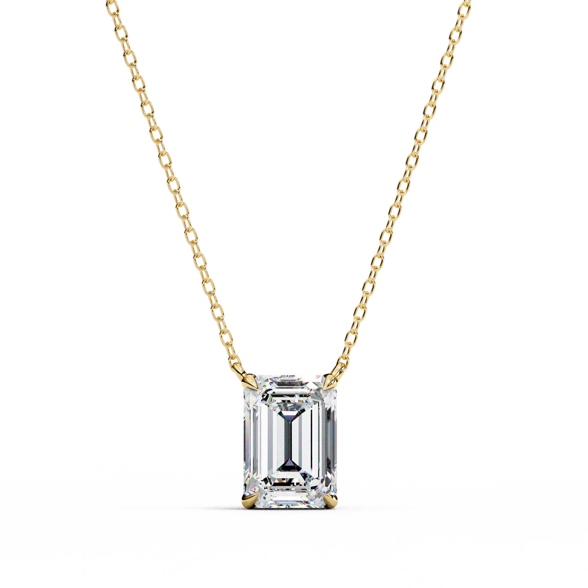 Alpha Solitaire Pendant