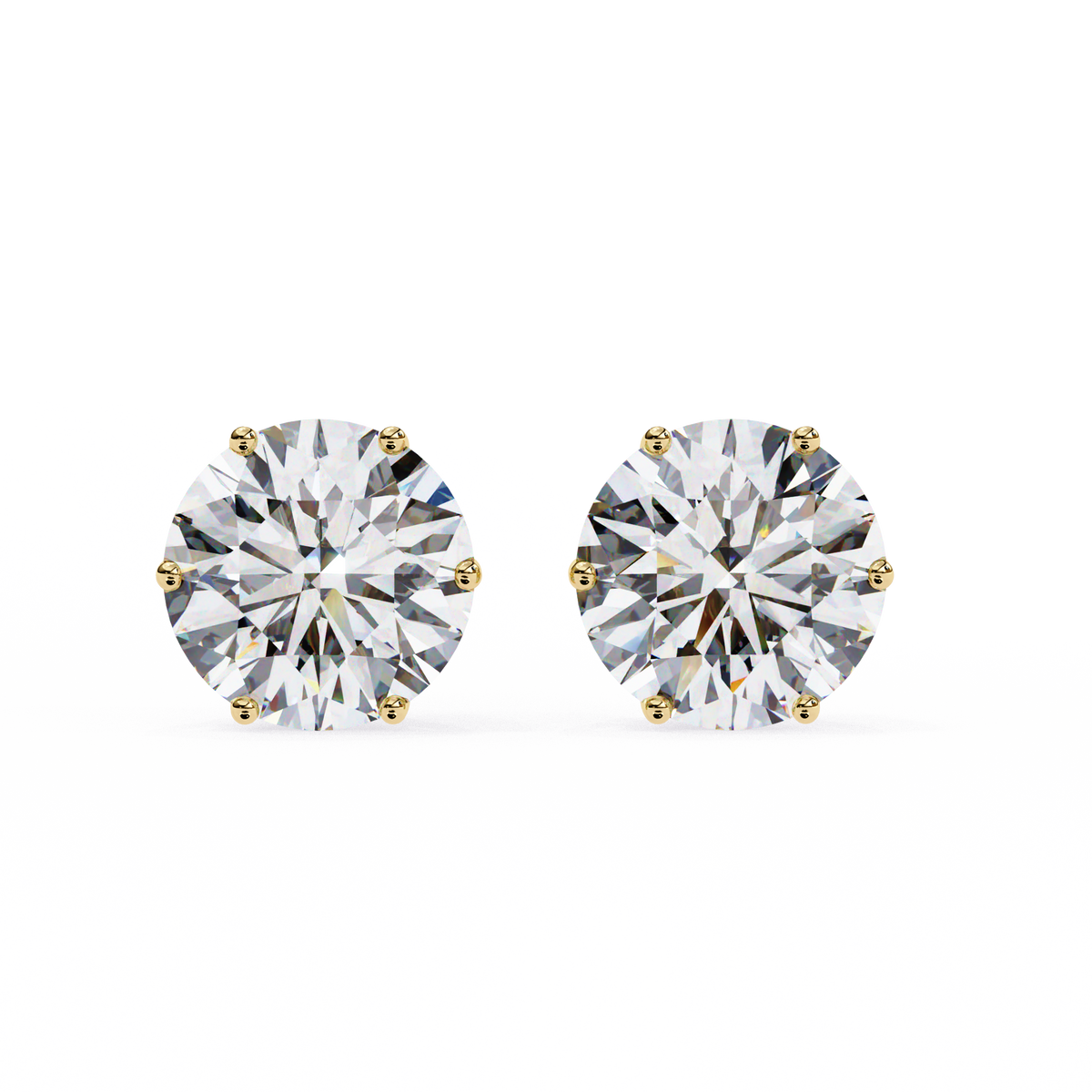August Diamond Earring