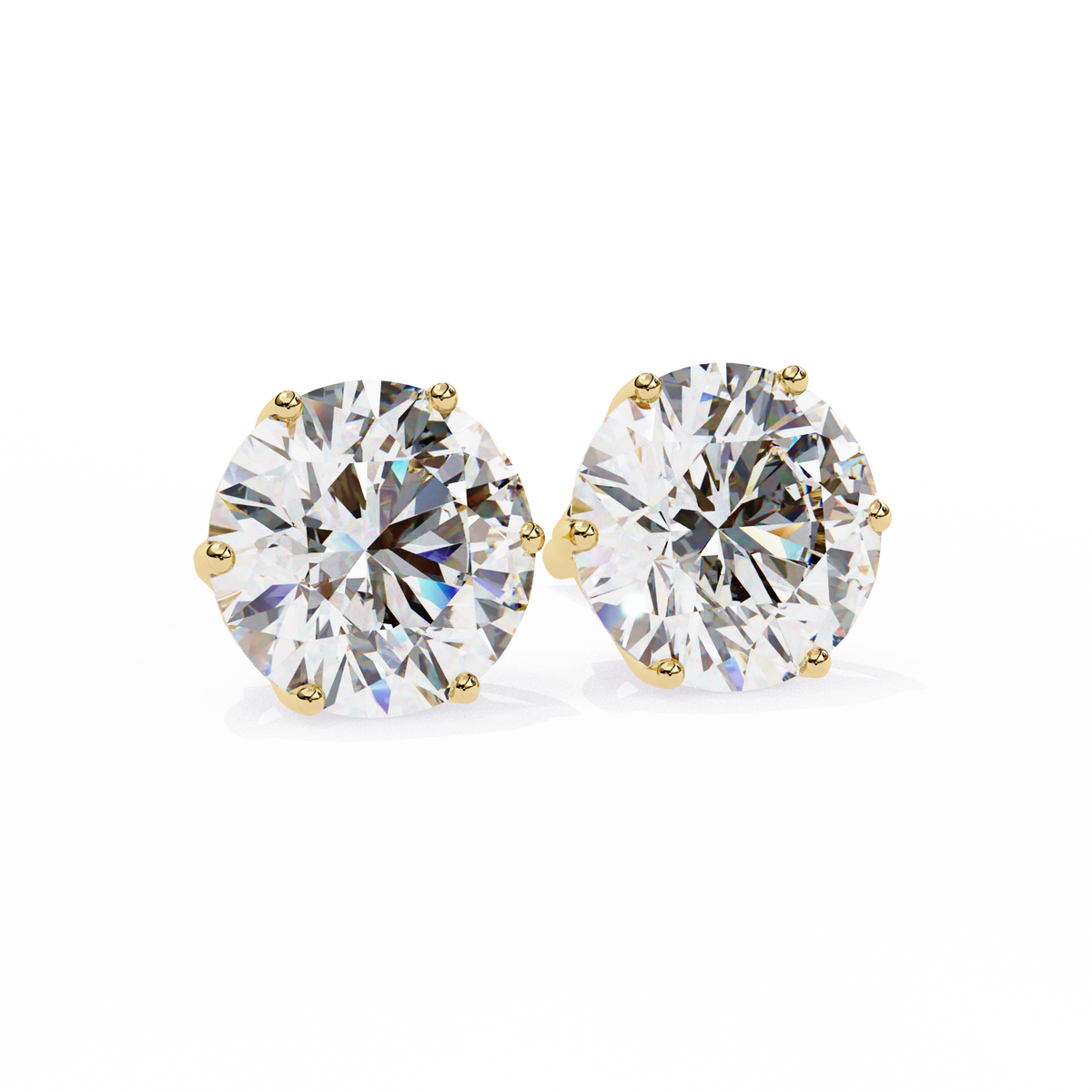 August Diamond Earring