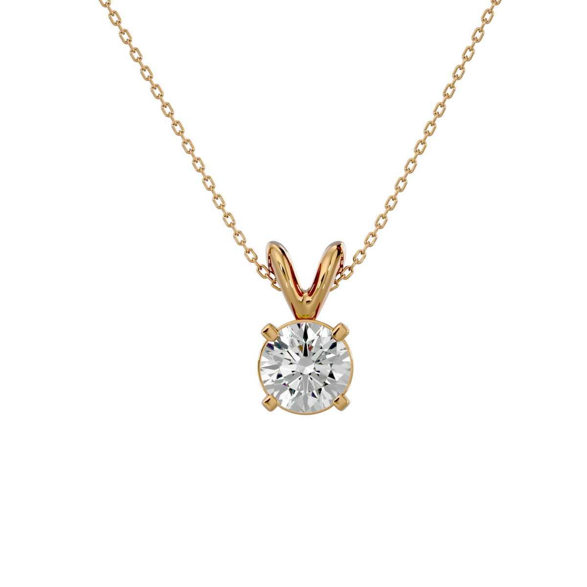 Queen Solitaire Pendant
