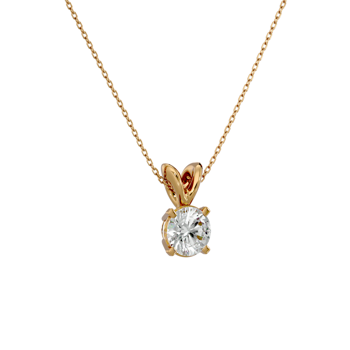 Queen Solitaire Pendant